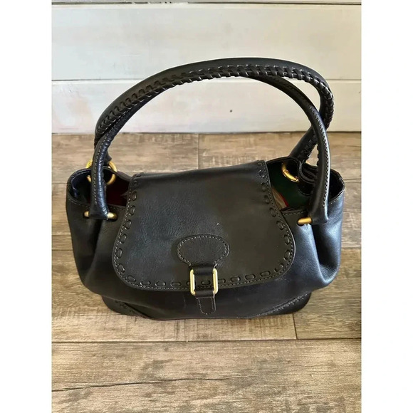 Dooney & Bourke Florentine Leather Satchel Handbag - Picture 12 of 15